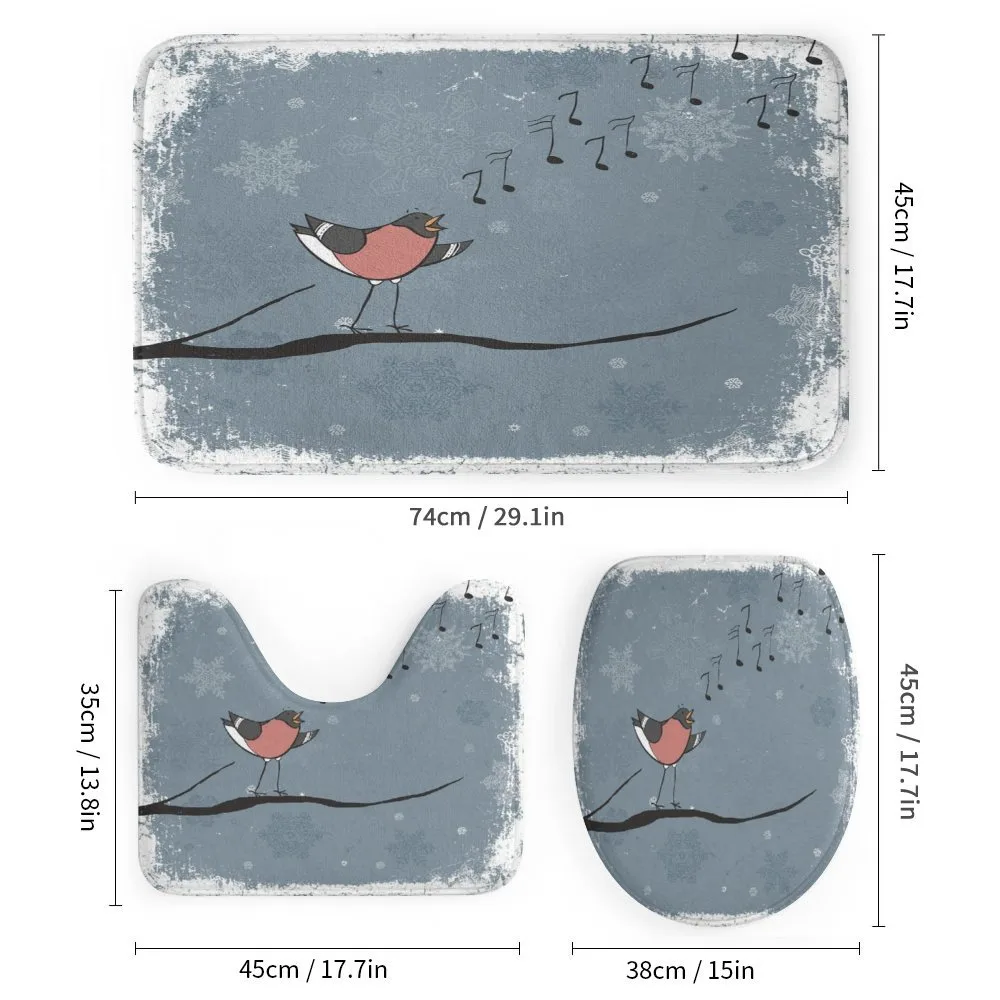 Bullfinch Bird Singing — Detail 1