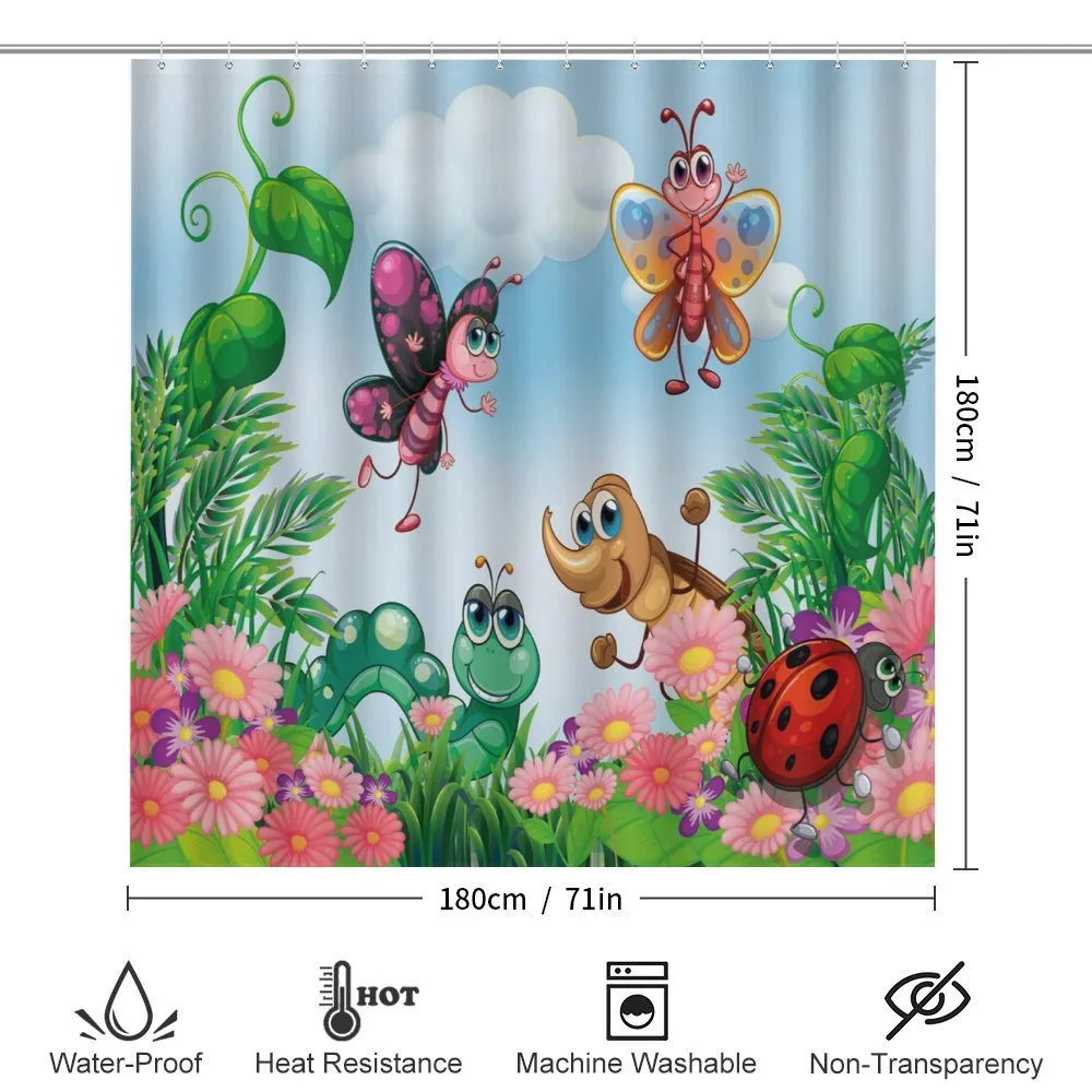 Butterfly Ladybug Worm — Detail 2