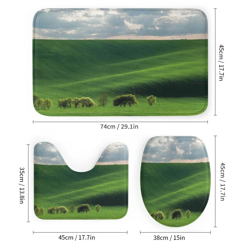 Cloudy Meadow Hills — Detail 1