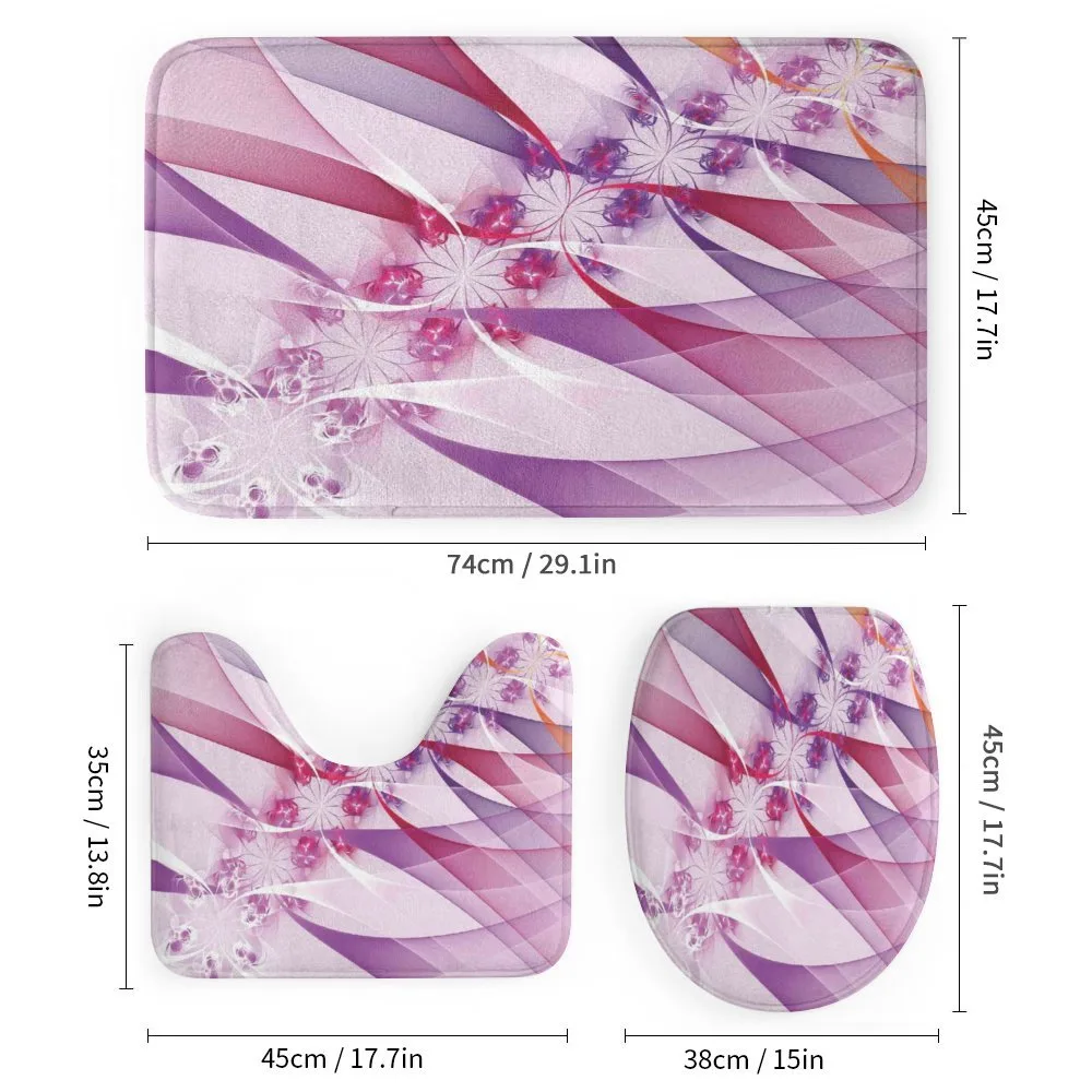 Digital Colored Flowers — Detail 1