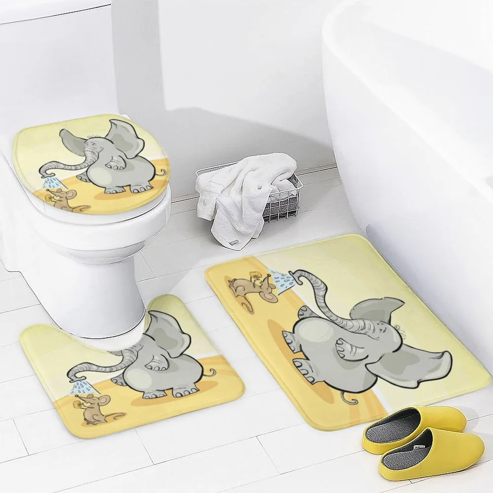 Elephant Bathing Mouse — Detail 3
