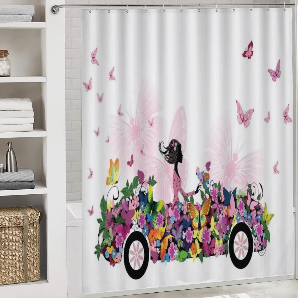 Floral Car Butterflies — Detail 4