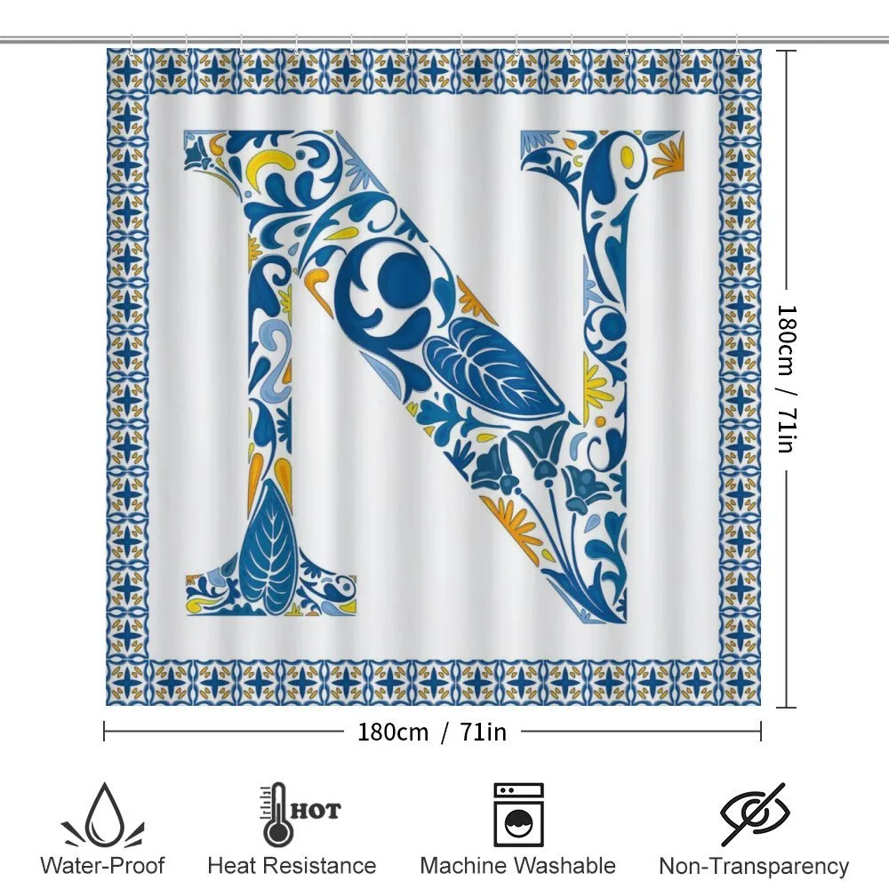Floral Vintage Azulejo — Detail 2