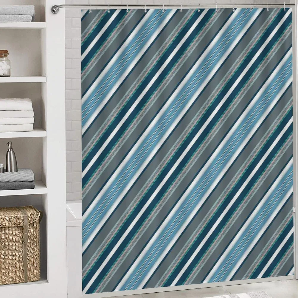 Grey and Blue Diagonal — Detail 4