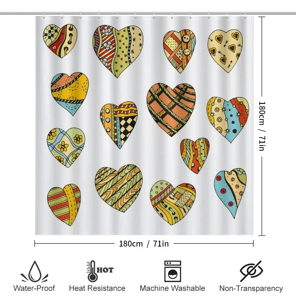 Heart Shapes Pattern — Detail 2