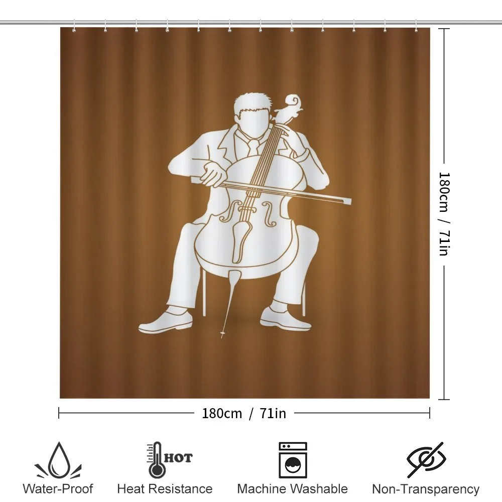 Man Musician Plays Instrument — Detail 2