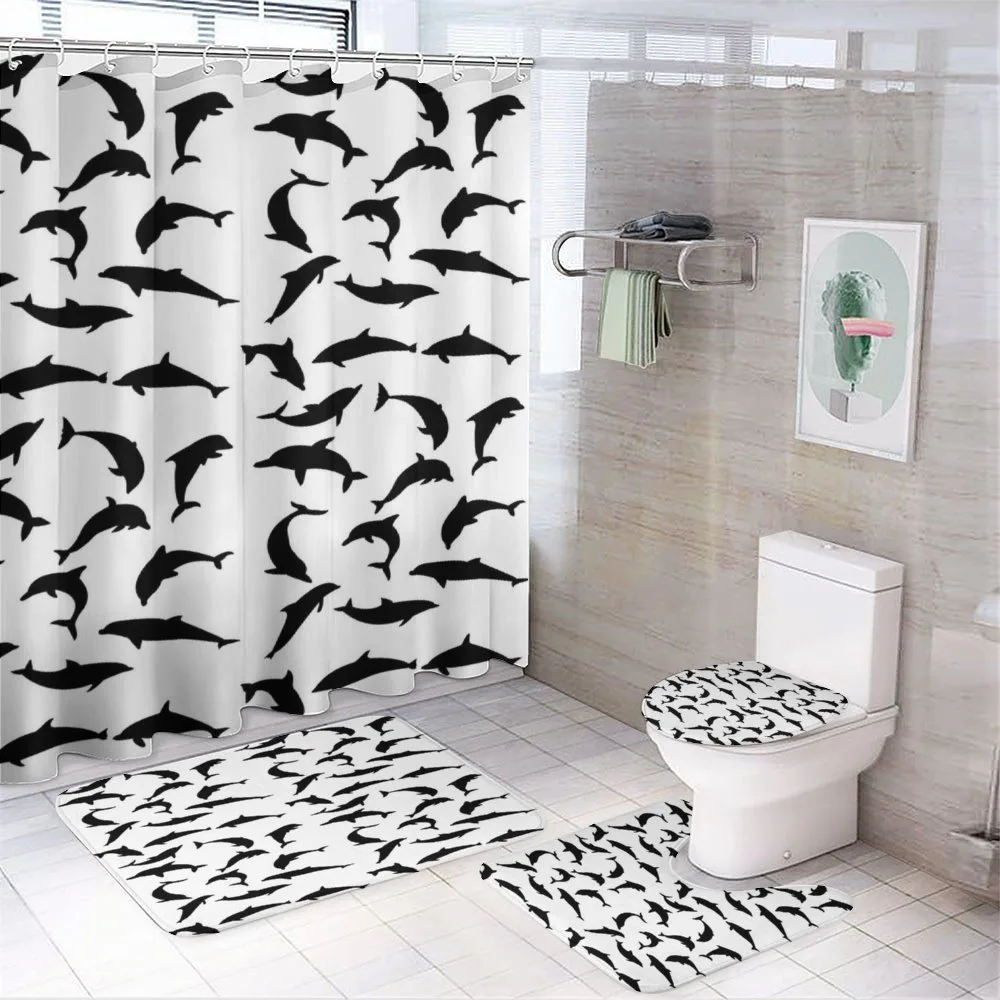 Ocean Mammal Silhouette — Your design
