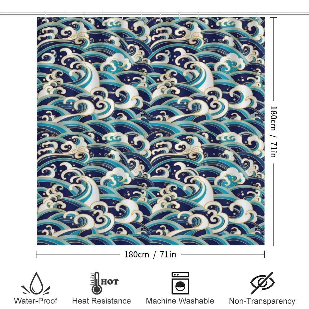 Ocean Waves Pattern — Detail 2