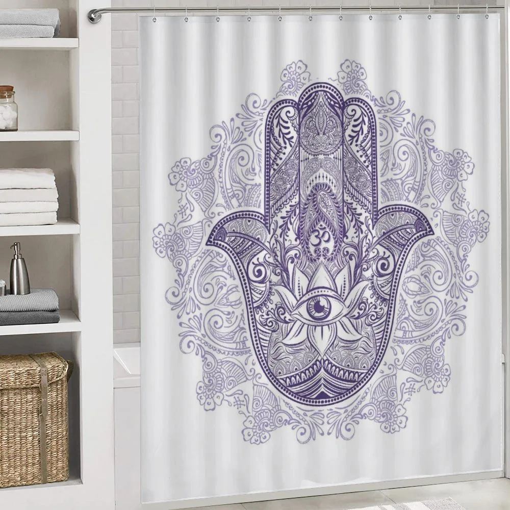 Ornate Hamsa Paisley — Detail 4
