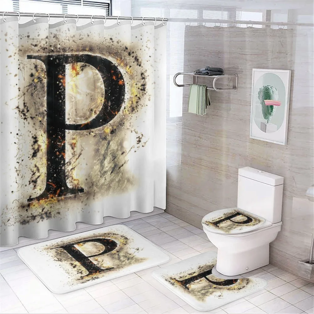 P Sign with Embers — Your design