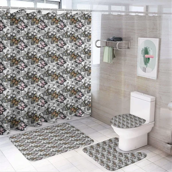 Roses in Blossom Spring on a shower curtain