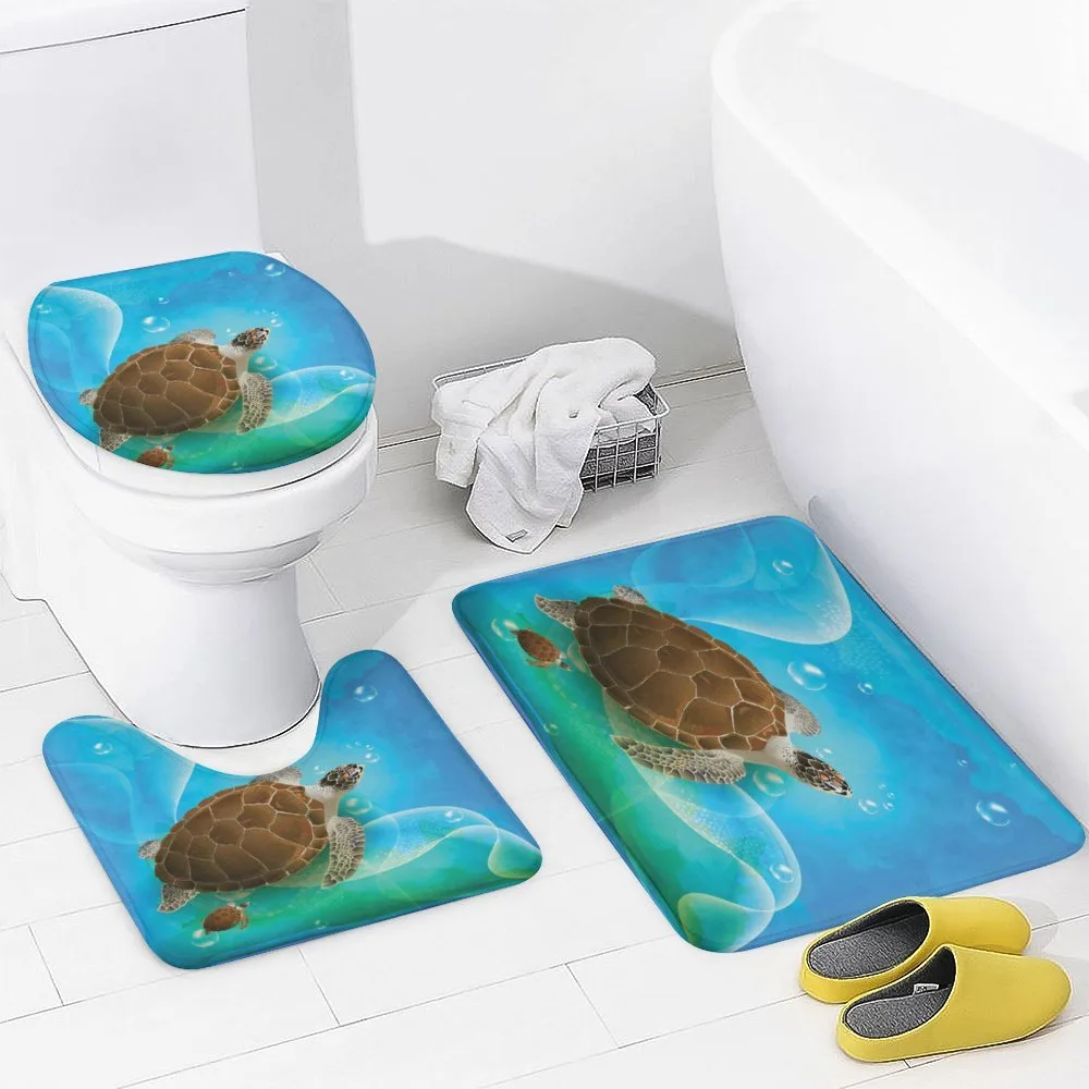 Swimming Turtle Family — Detail 3