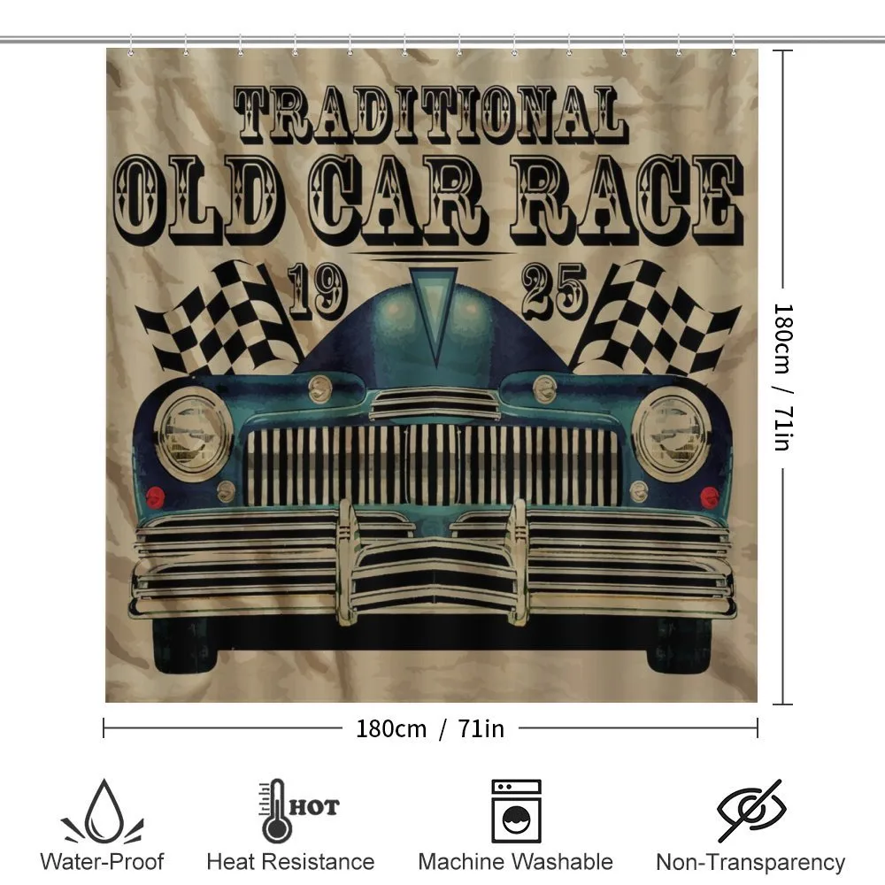 Traditional Old Race Car — Detail 2