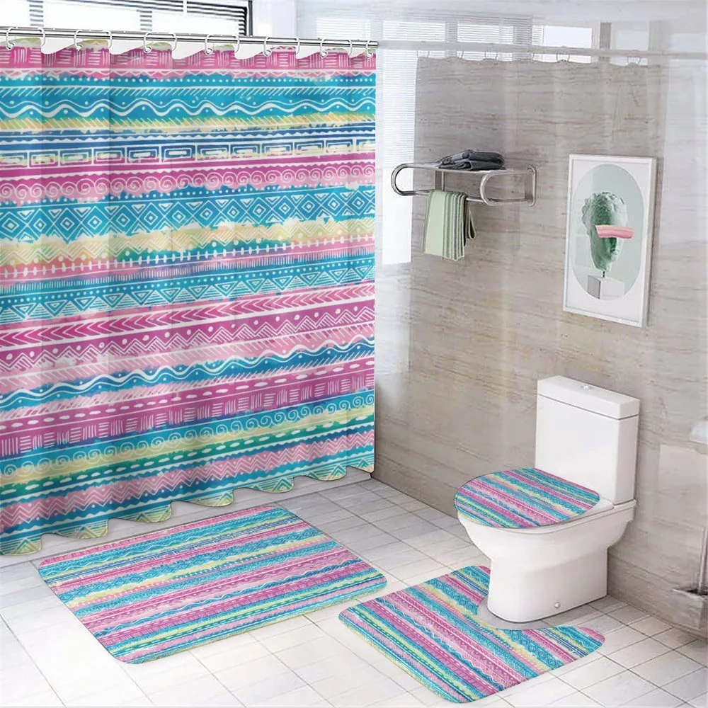 Watercolor Aztec Stripes — Your design