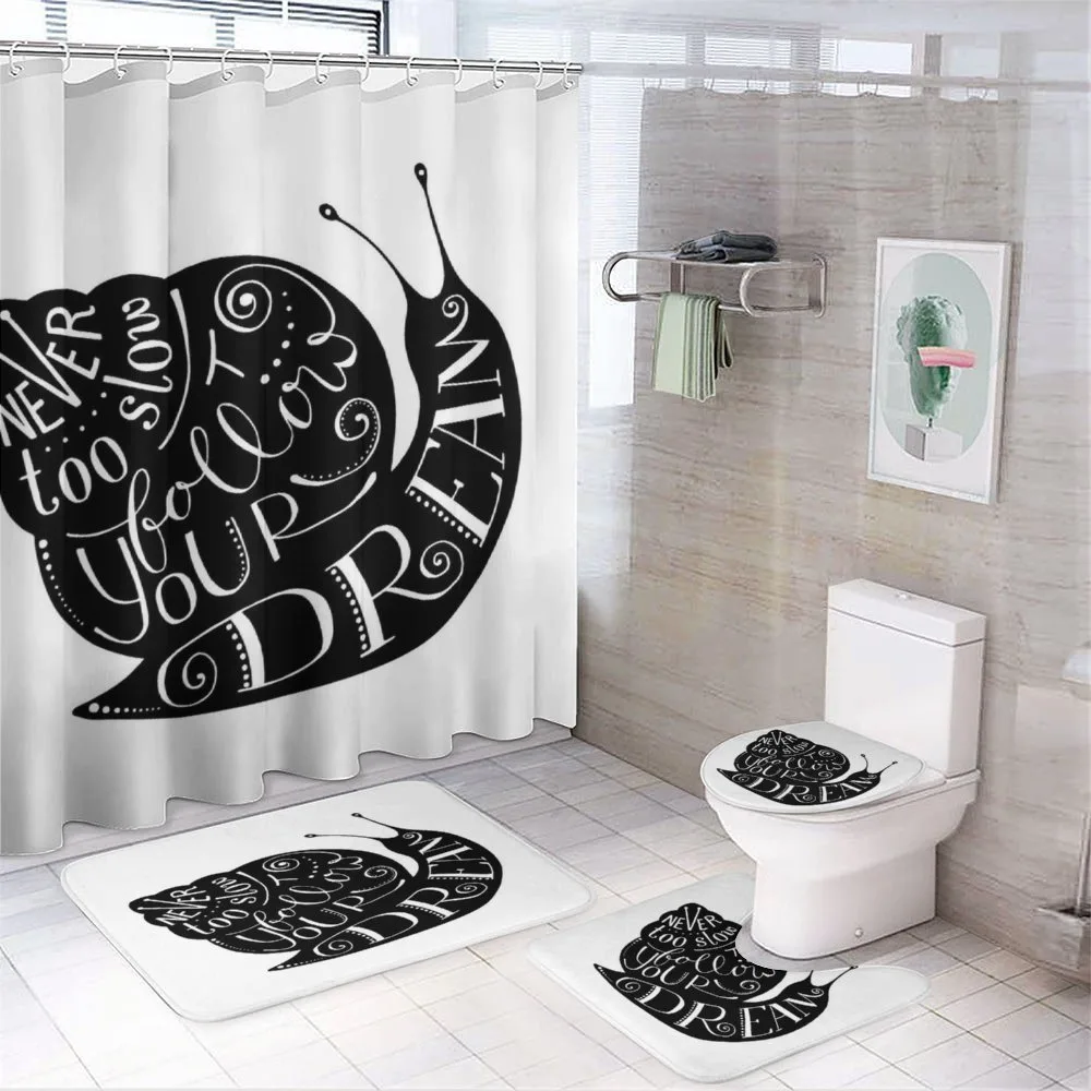 Abstract Snail Silhouette — Your design