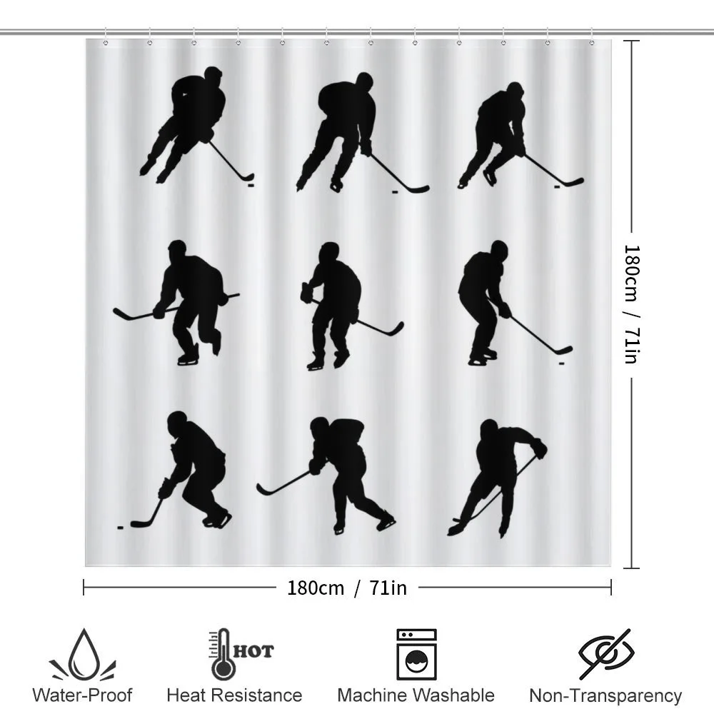 Black Player Silhouettes — Detail 2