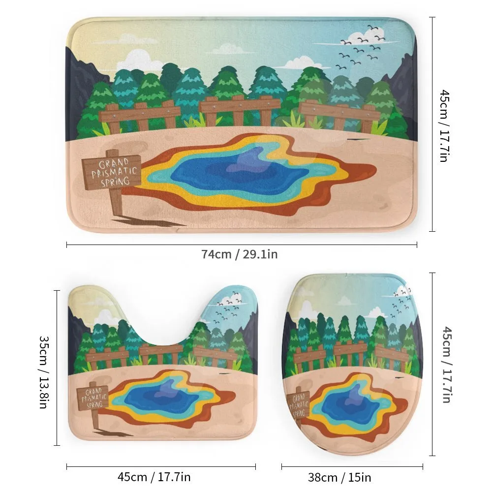 Cartoon Prismatic Spring — Detail 1