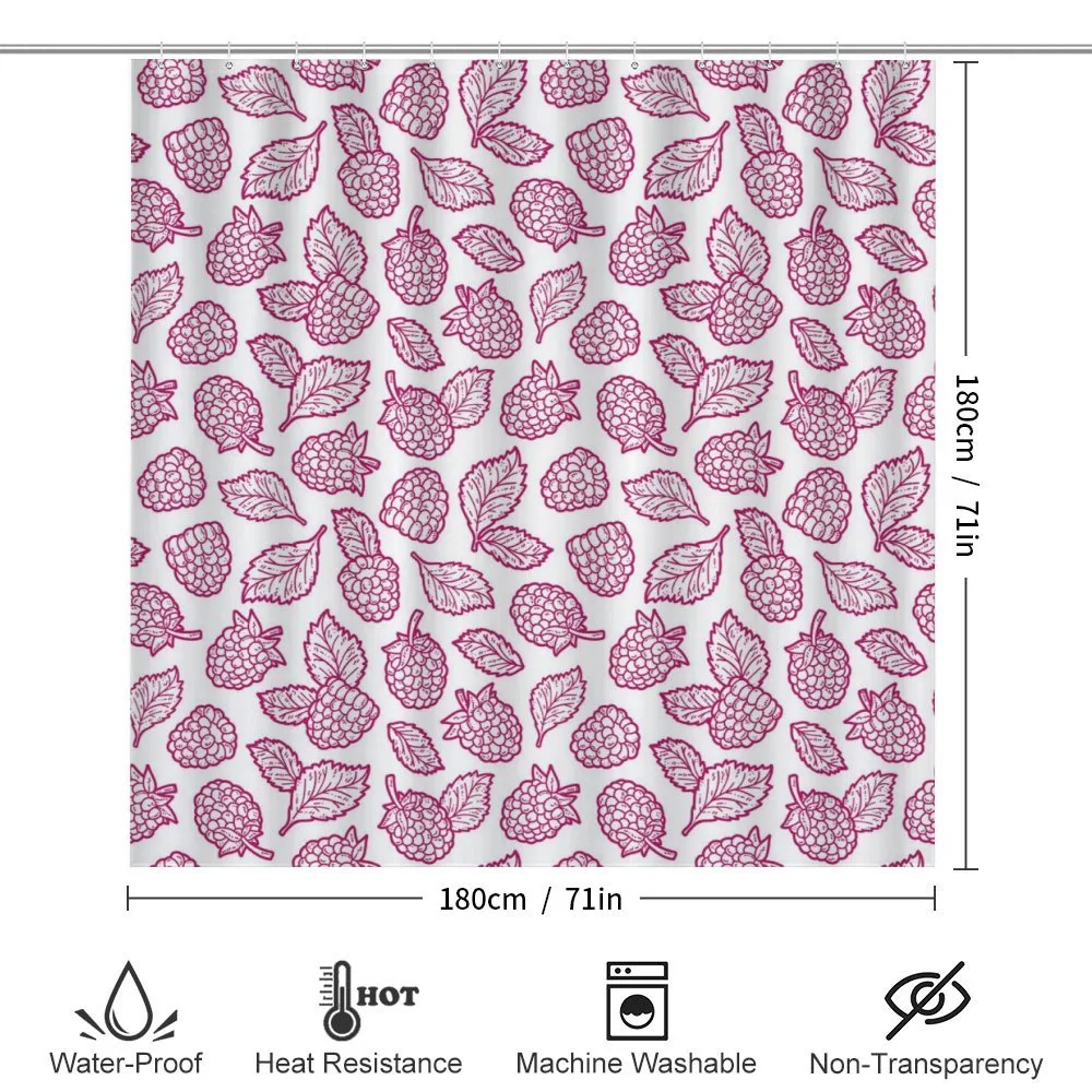 Doodle Style Raspberry — Detail 2