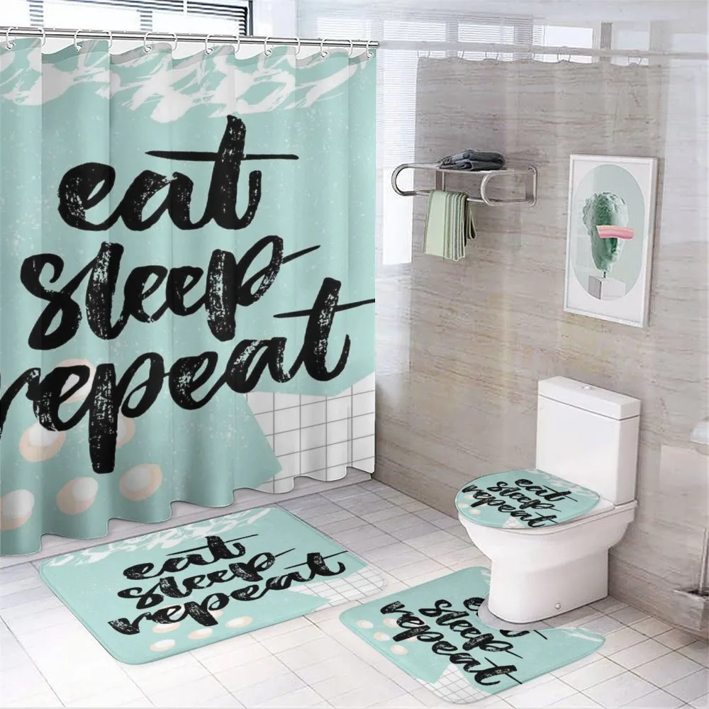 Eat Sleep Repeat Lettering — Your design
