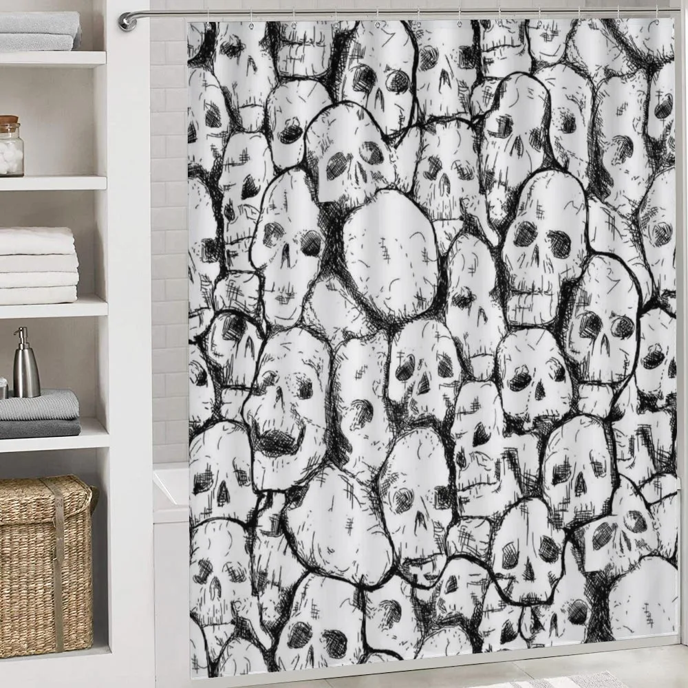 Grungy Skulls Halloween — Detail 4