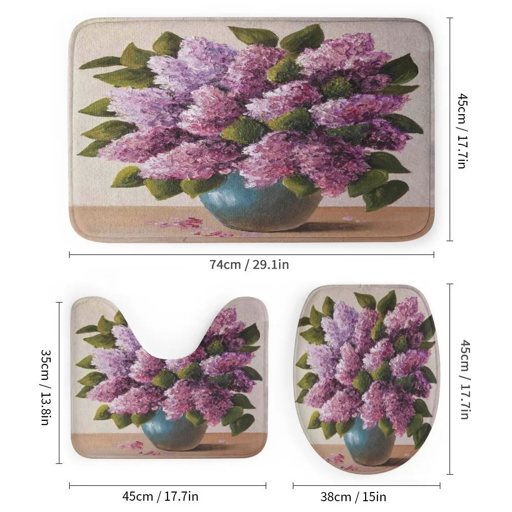 Lilac Bouquet Artwork — Detail 1