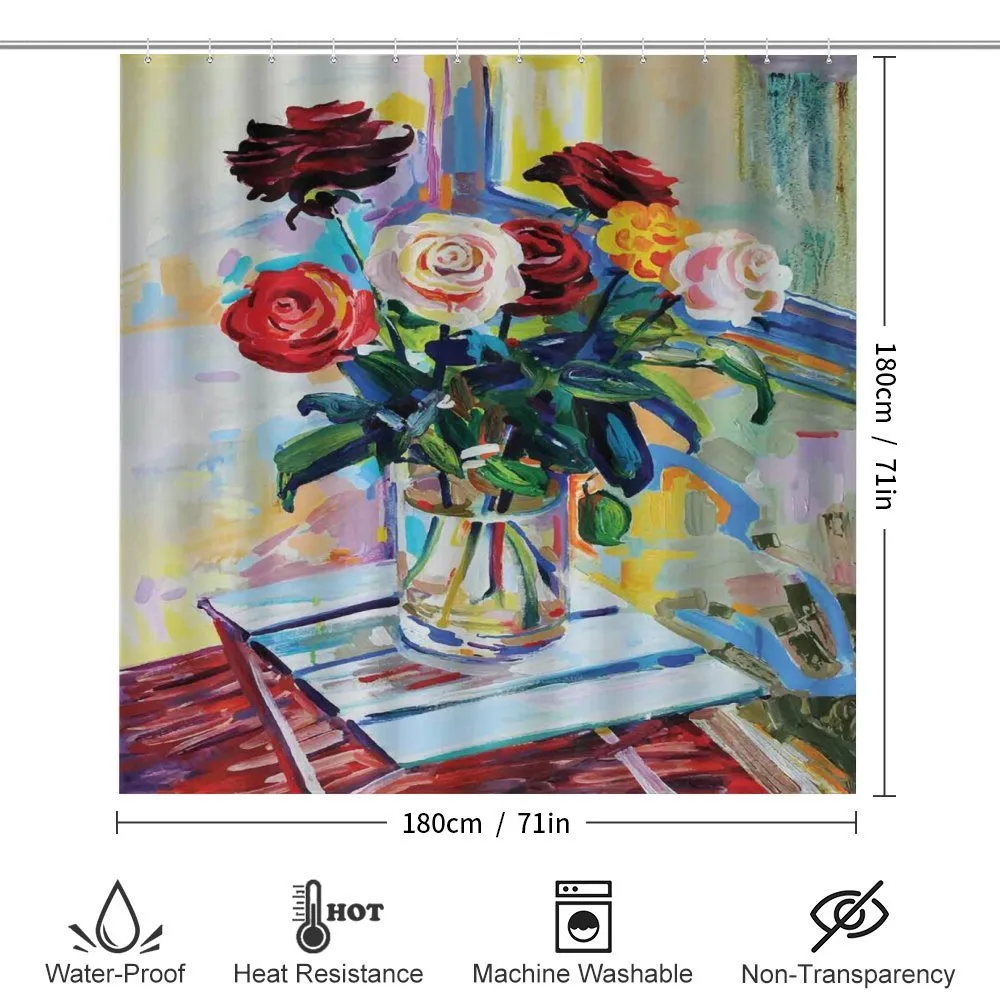 Rose Bouquets in a Vase — Detail 2