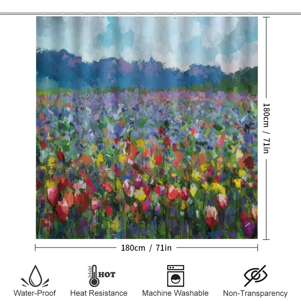 Rural Landscape Tulip — Detail 2