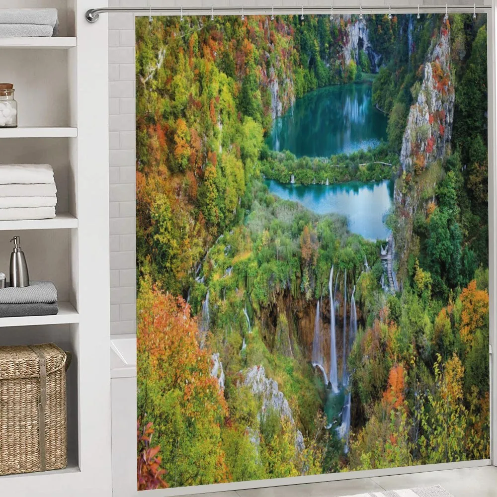 Scenic Fall Valley Lakes — Detail 4