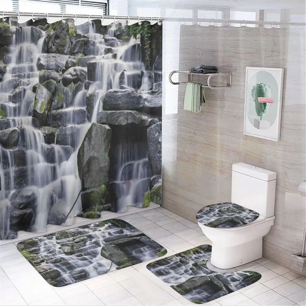 Stream on Rock Nature — Your design