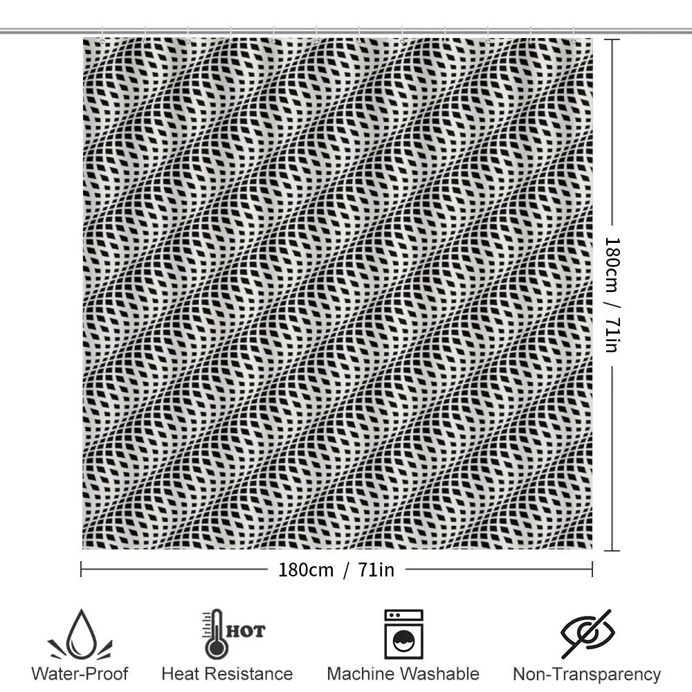 Wavy Rhombus Shapes — Detail 2