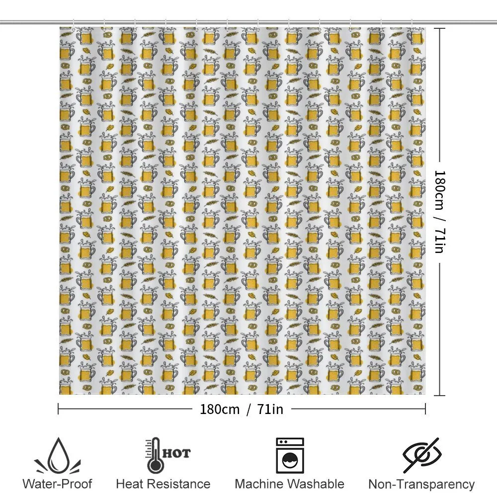 Alcoholic Drink in Mug Pattern — Detail 2