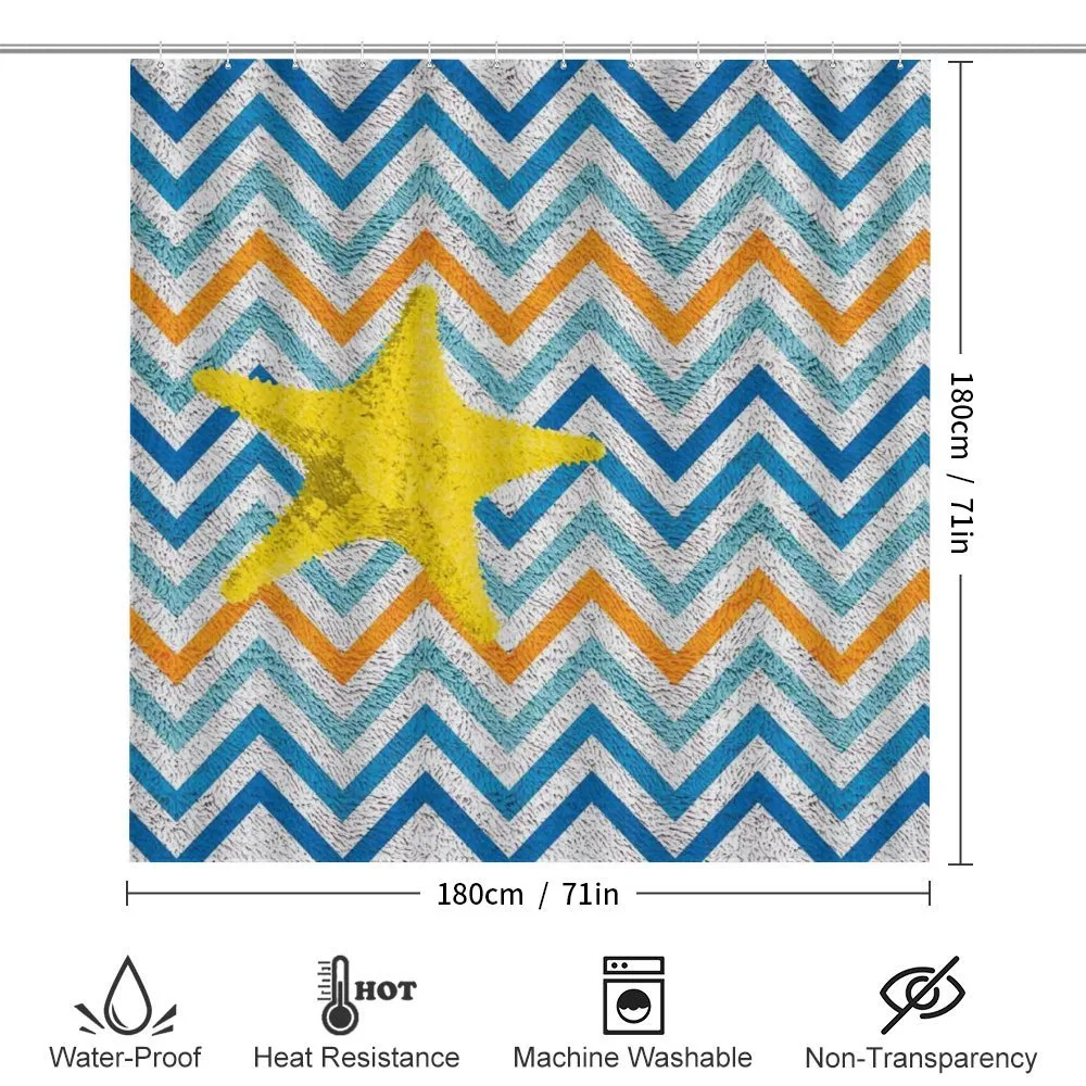 Angled Stripes Starfish — Detail 2