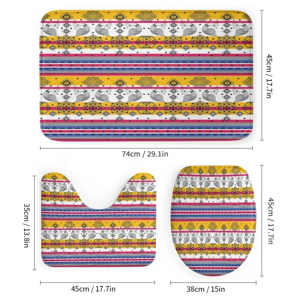 Aztec Animal Pattern — Detail 1