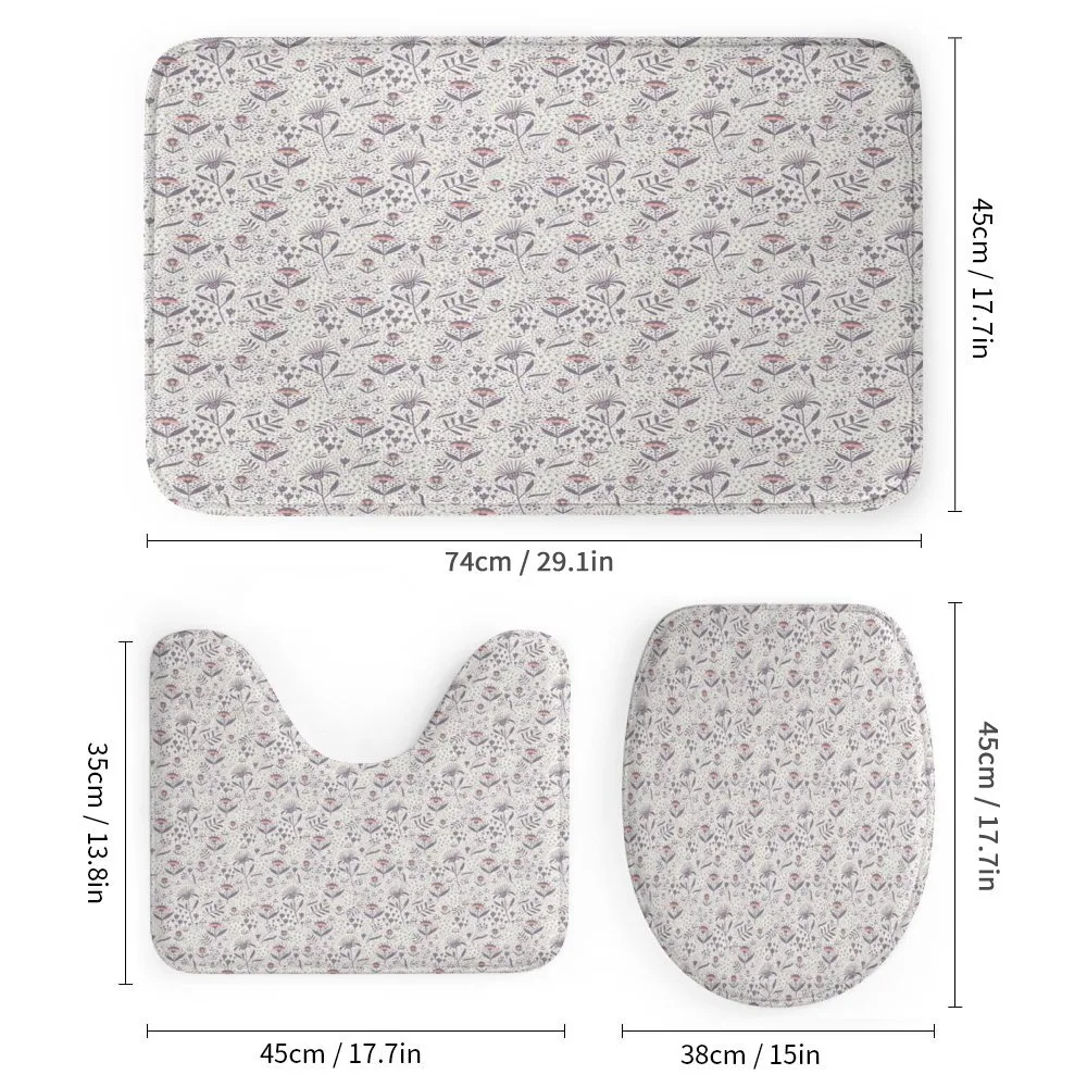 Blossom Pattern on Off White — Detail 1