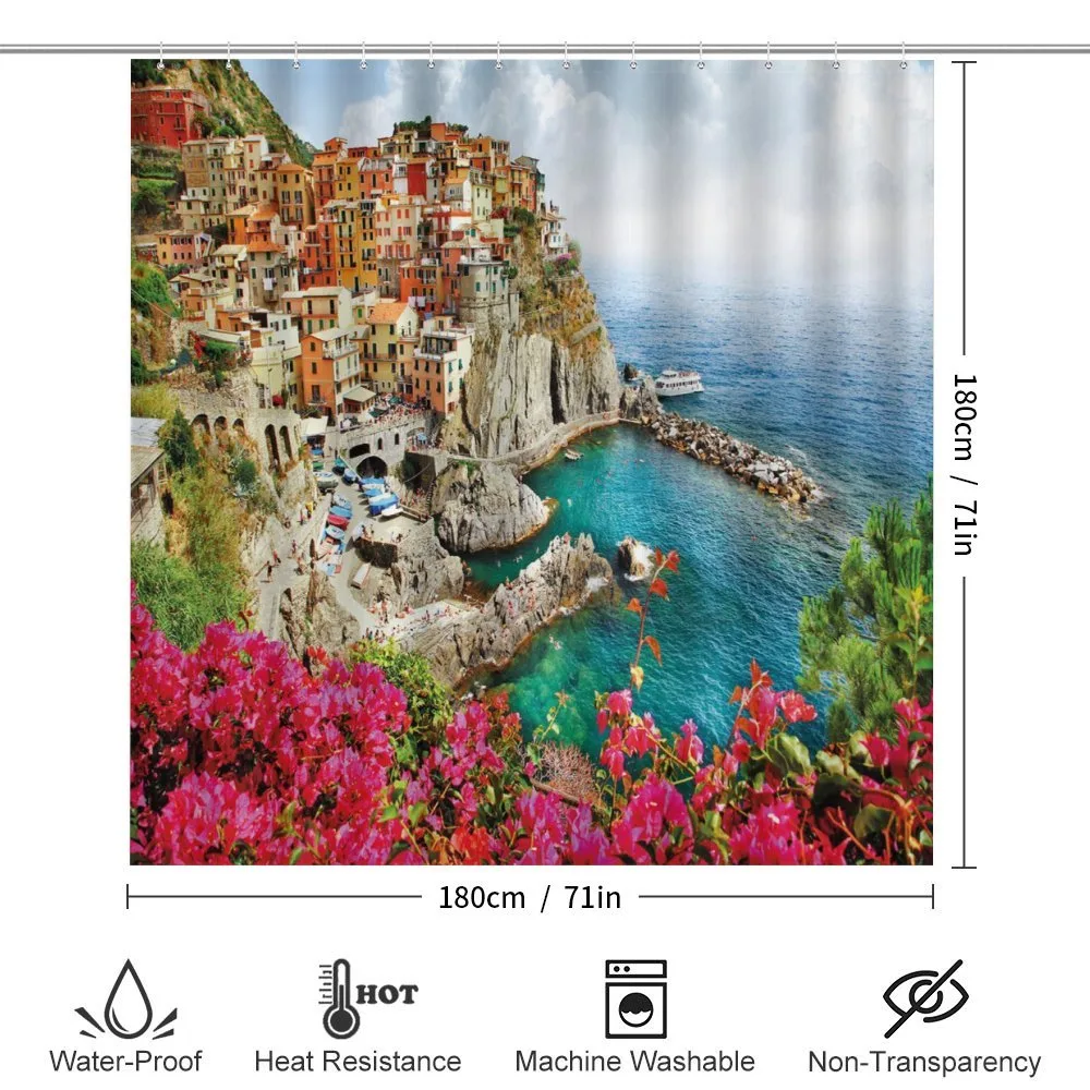 Cinque Terre Beach Coast — Detail 2