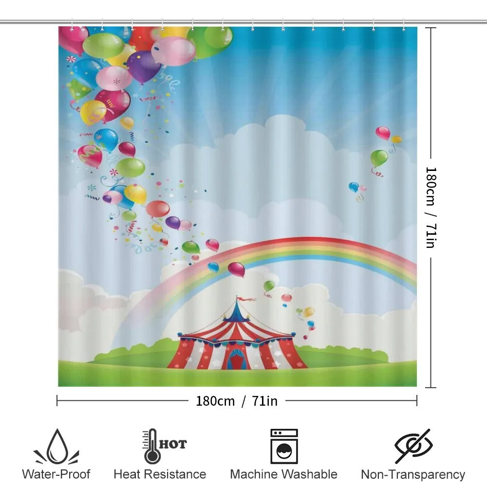 Circus Rainbow Clouds — Detail 2