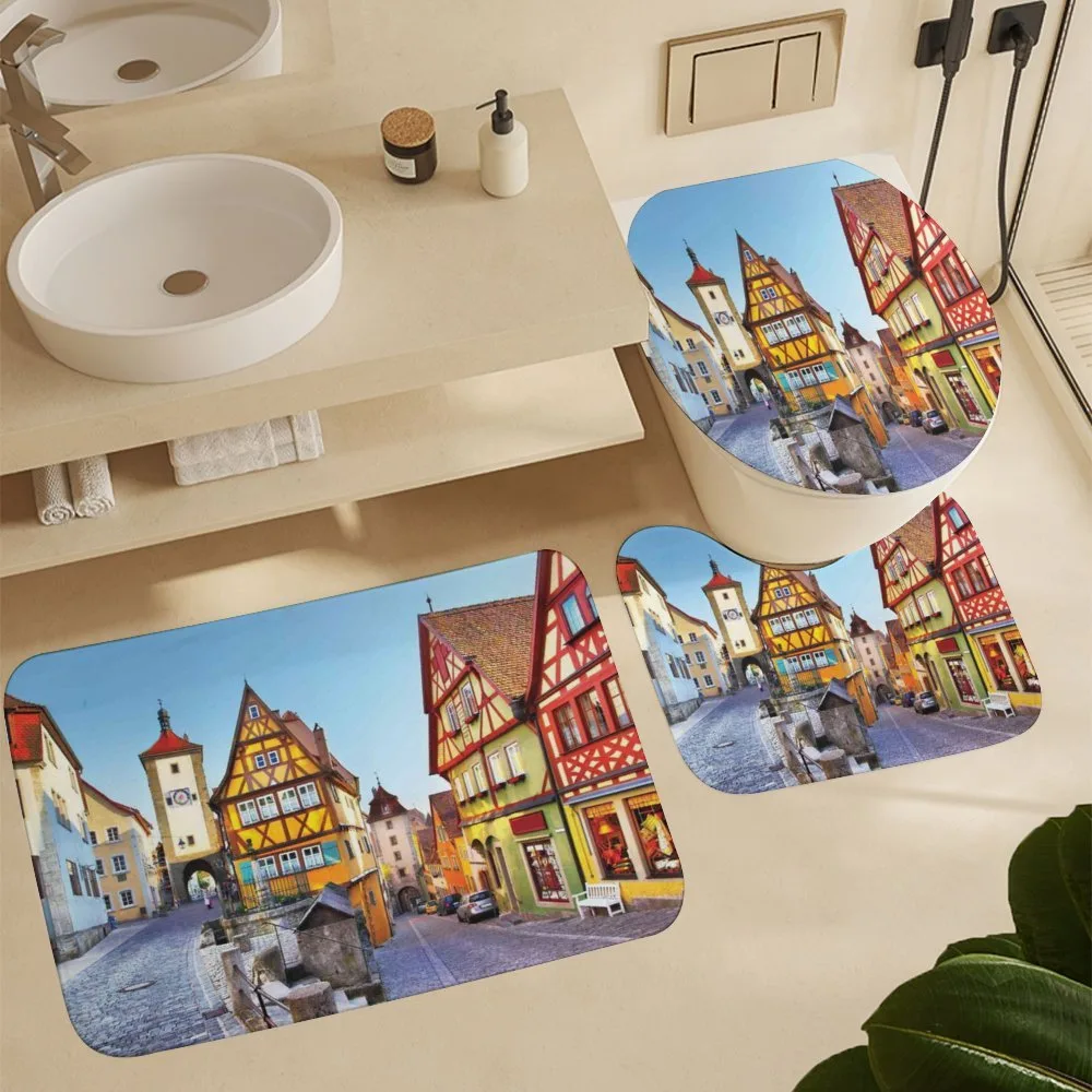 Colorful Street Houses — Detail 5