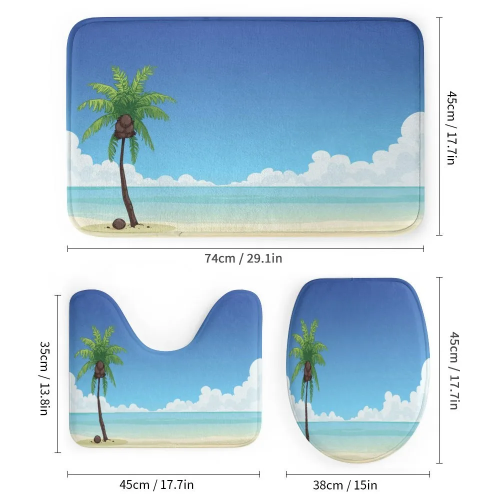 Exotic View Tree and Coconuts — Detail 1