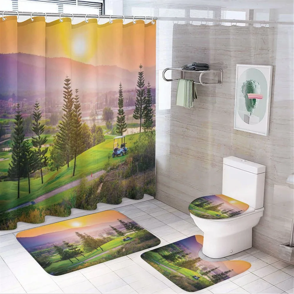 Golf Spring Sunset — Your design