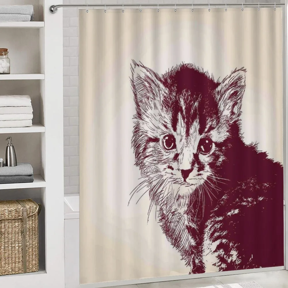 Grunge Retro Kitty Cat — Detail 4