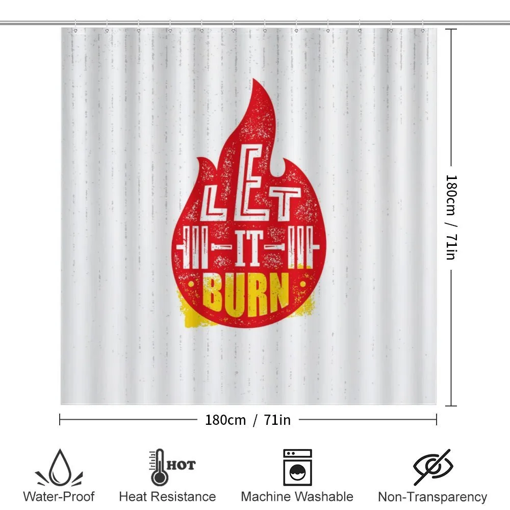 Grunge Typography Flame — Detail 2