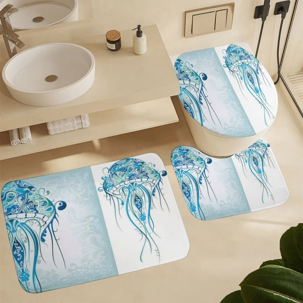 Ocean Jellyfish Paisley — Detail 5