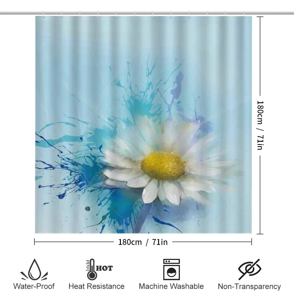 Painting Effect Daisy — Detail 2