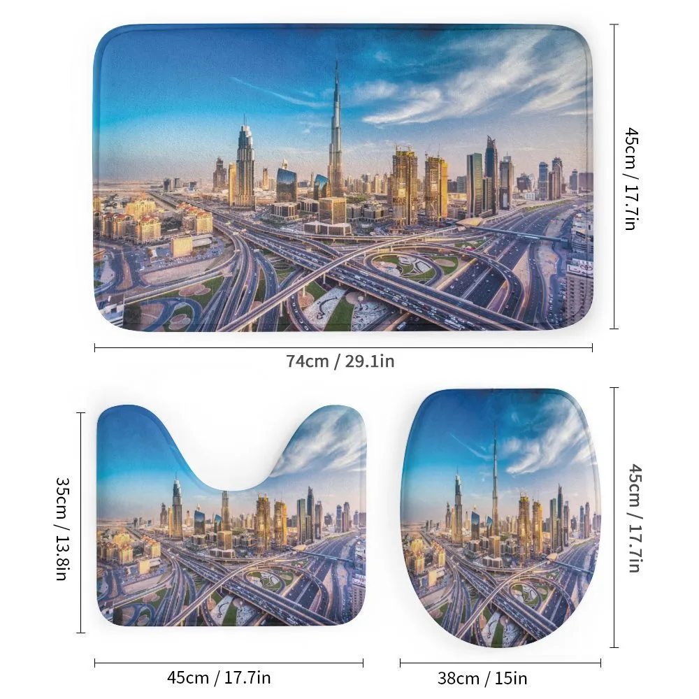 Panoramic Dubai Traffic — Detail 1