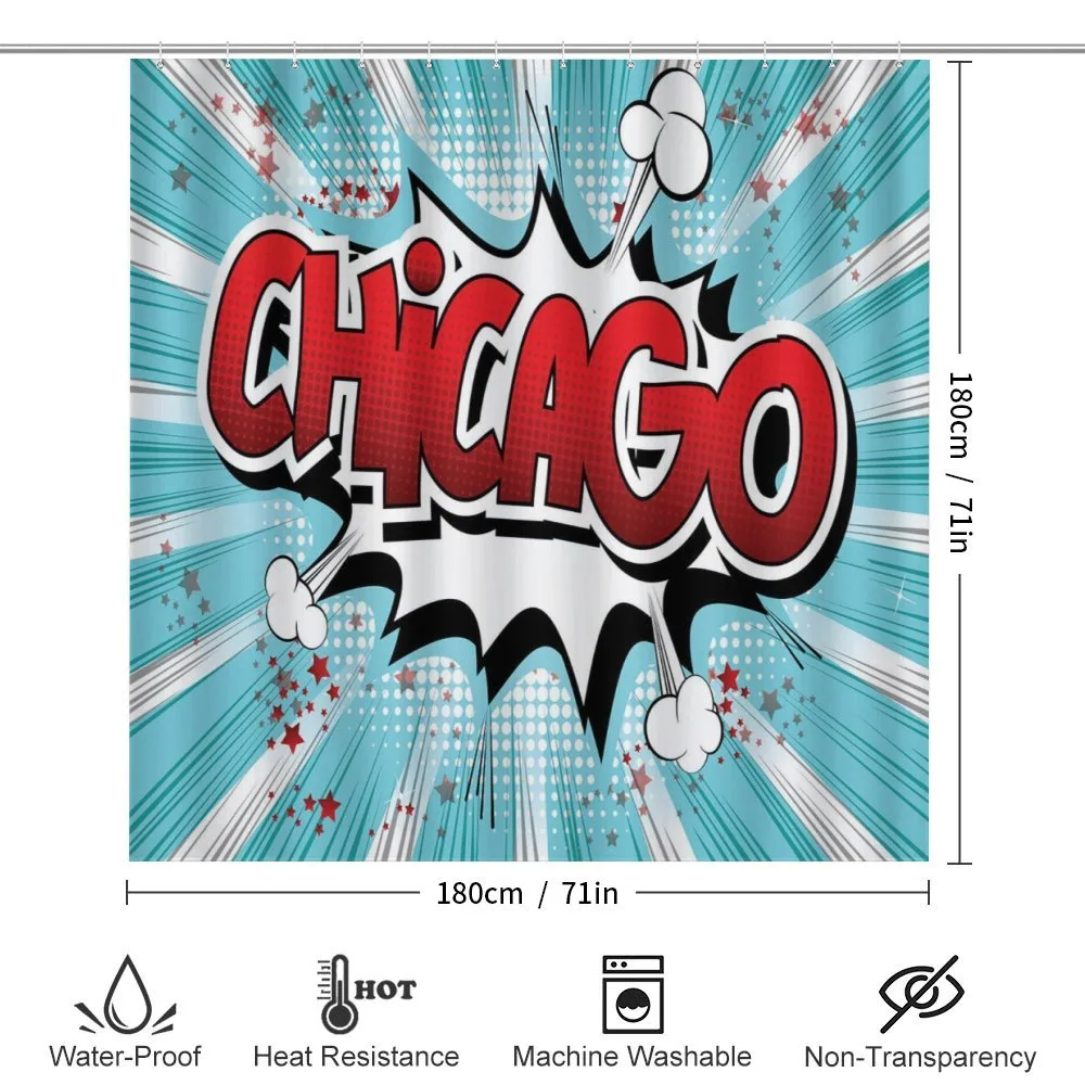 Pop Art Comic Book Chicago — Detail 2