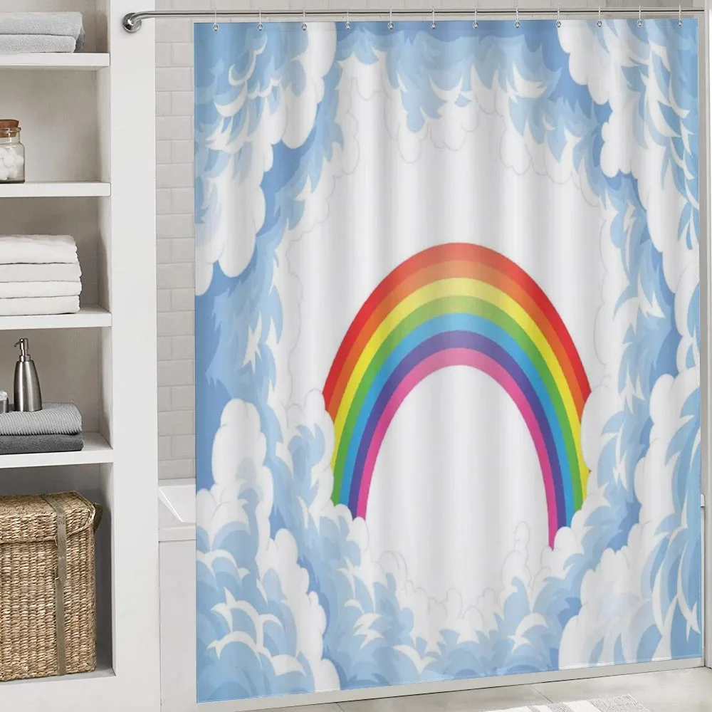 Rainbow Fluffy Clouds — Detail 4