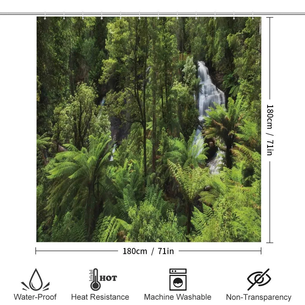 Rainforest Fall River — Detail 2