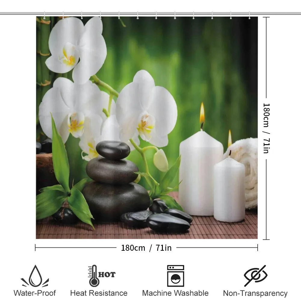 Romantic Zen Stone Orchids — Detail 2