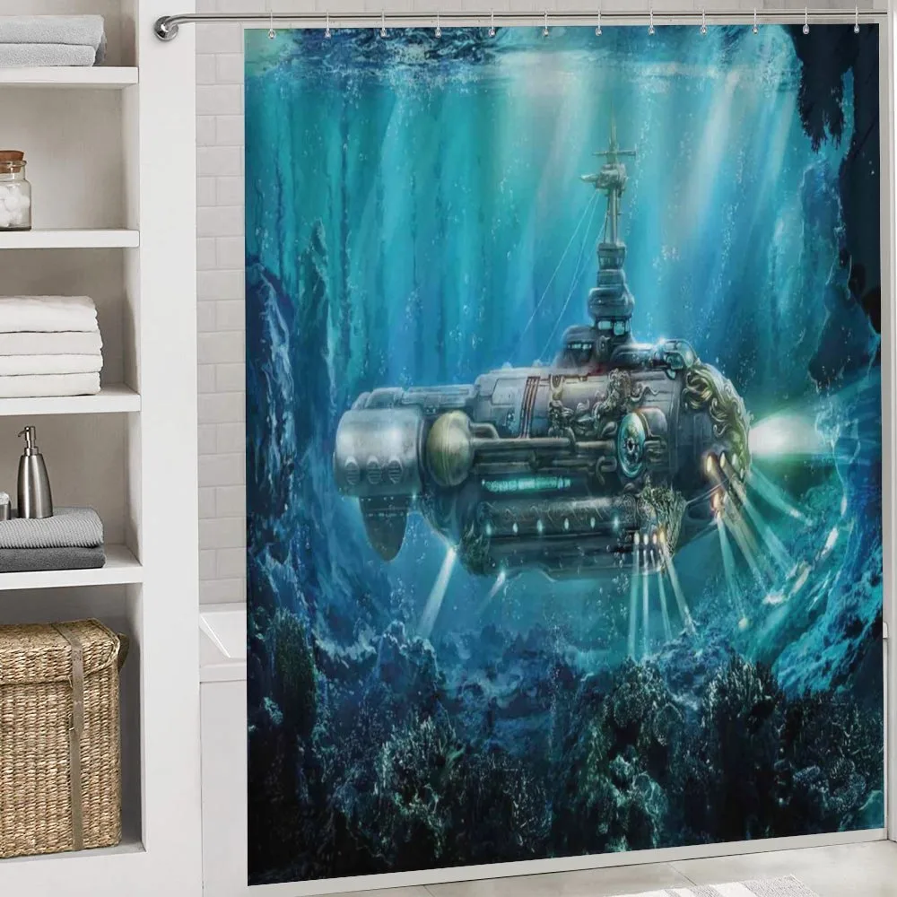Science Fiction Submarine — Detail 4
