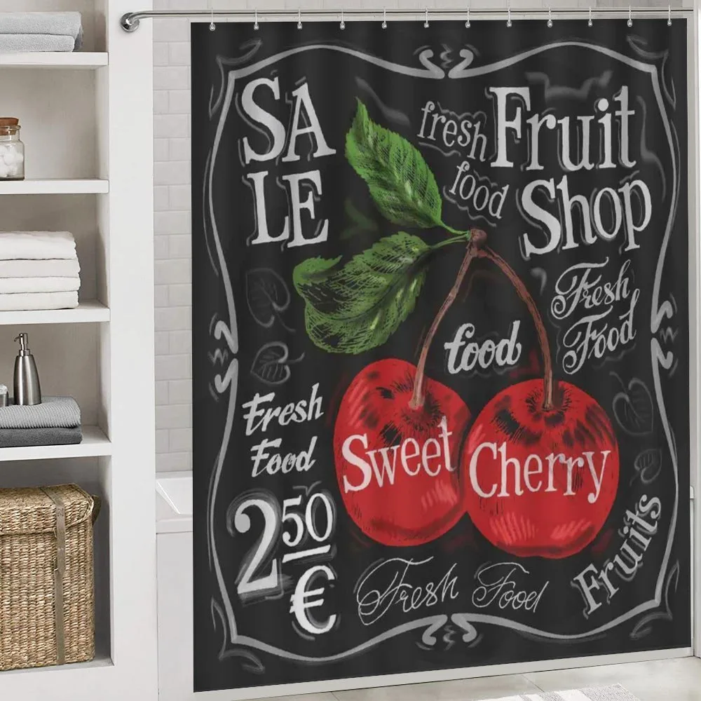 Sketch Style Ripe Cherry — Detail 4
